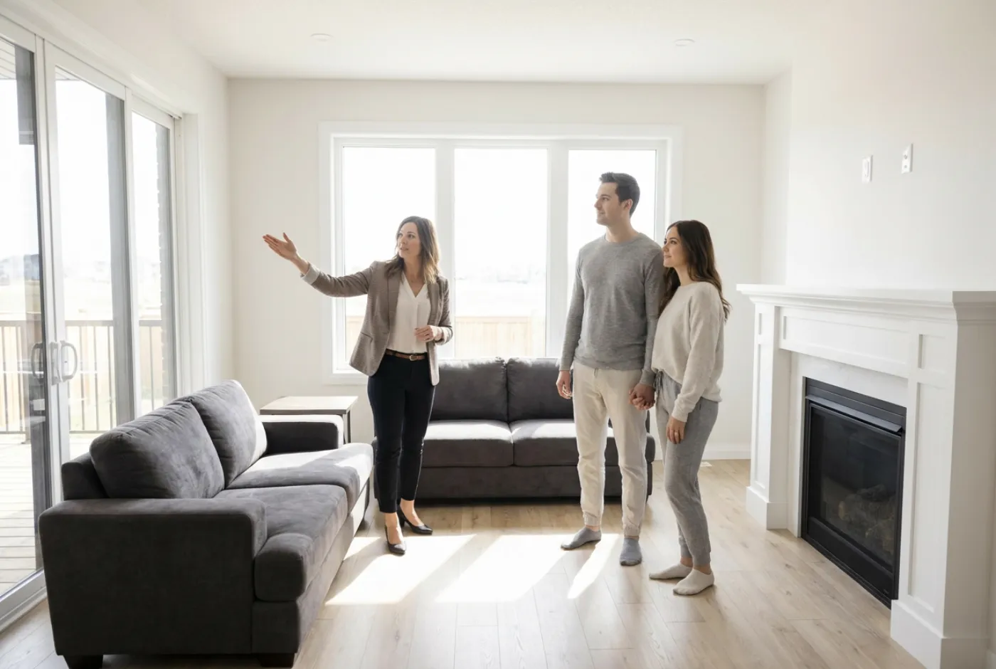 Agent leading a home showing booked automatically by Xclusiv